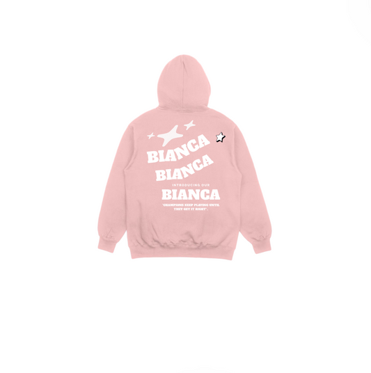Bianca’s favourite hoodie “pink”
